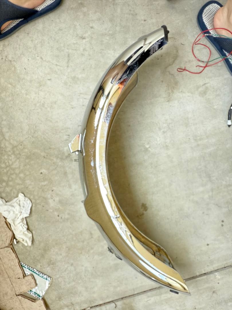 カワサキ 純正 リアフェンダー W800（テールランプなし）