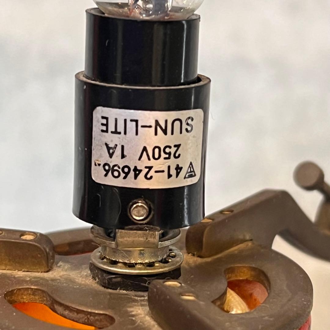 [ビンテージ]Charder ガレ風　　スタンドランプ　　スタンドライト