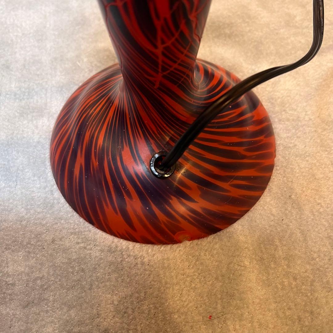 [ビンテージ]Charder ガレ風　　スタンドランプ　　スタンドライト