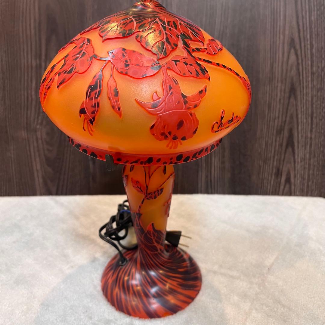 [ビンテージ]Charder ガレ風　　スタンドランプ　　スタンドライト