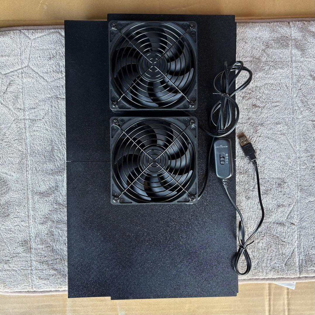 ハイエース 換気扇 2連 ４型 〜 USB ファン ABS製 運転席側