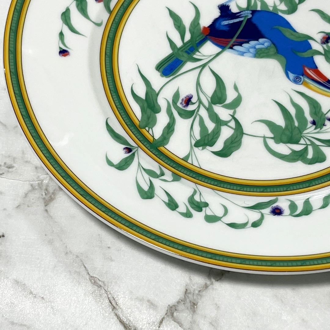 極美品　エルメス　トゥカン　オオハシコウ　ディナープレート　25.5cm