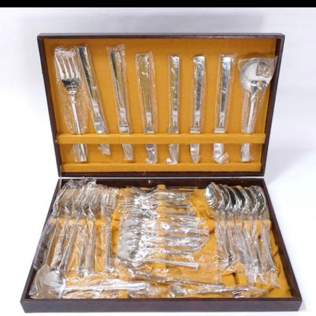 新品　カトラリー　ステンレスカトラリー ディナーセット(35ピース)