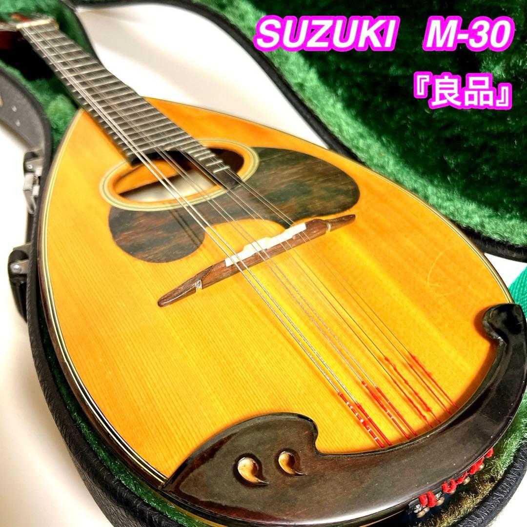 【良品】SUZUKI マンドリン　M-30 ハードケース　スズキ　M30