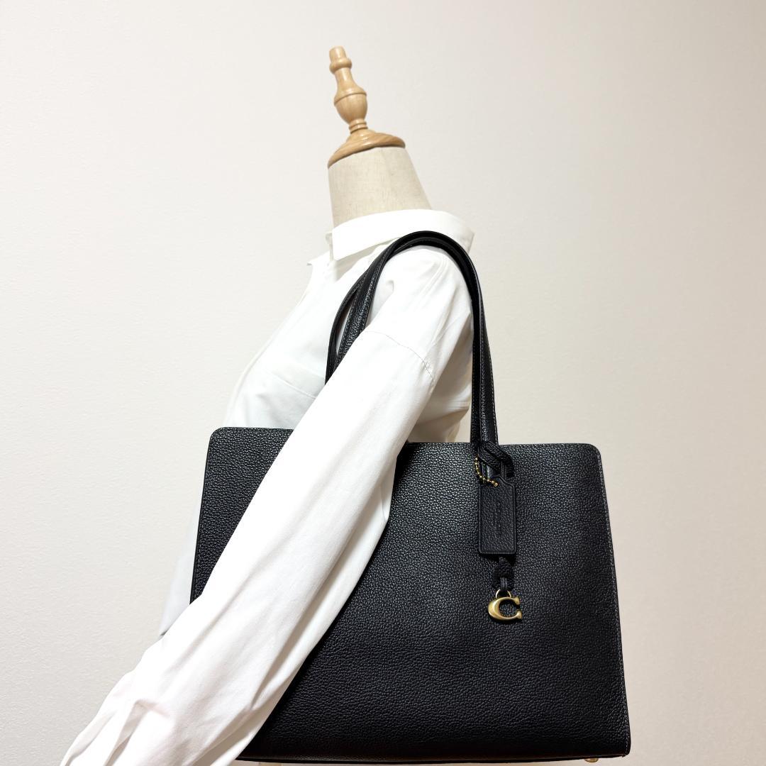 ✨美品✨ COACH コーチ 2way トートバッグ カーター キャリーオール
