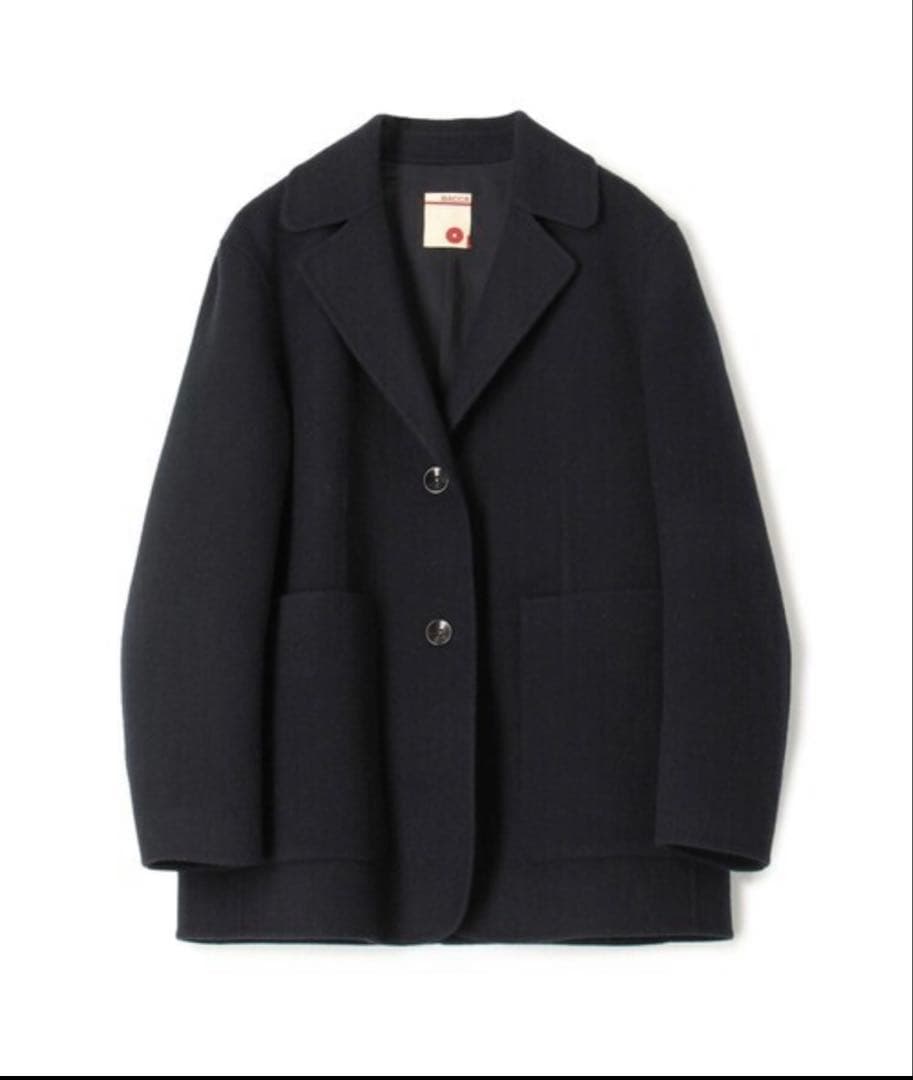 BACCA ライトメルトンダブルフェイス テーラードジャケット