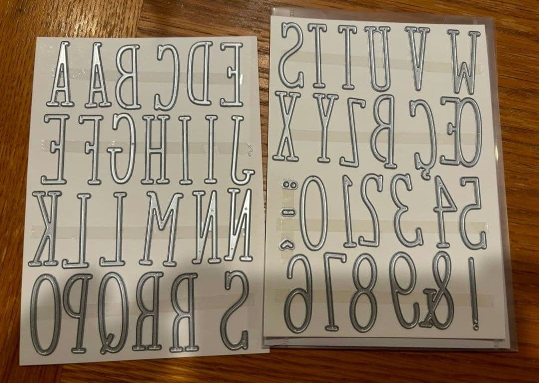 再値下♡未使用　スタンピンアップ　アルファベットダイ