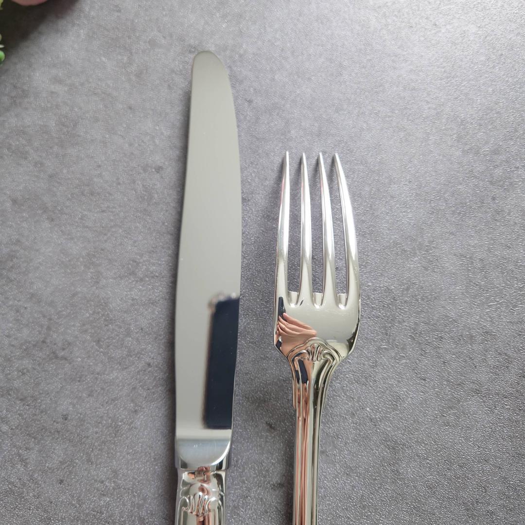 希少 美品 クリストフル ヴァンドーム テーブルナイフ テーブルフォーク 2点