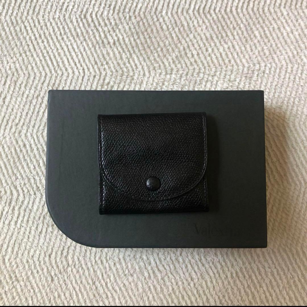 ご要望価格　極美品 Valextra スナップボタン ケース ブラック