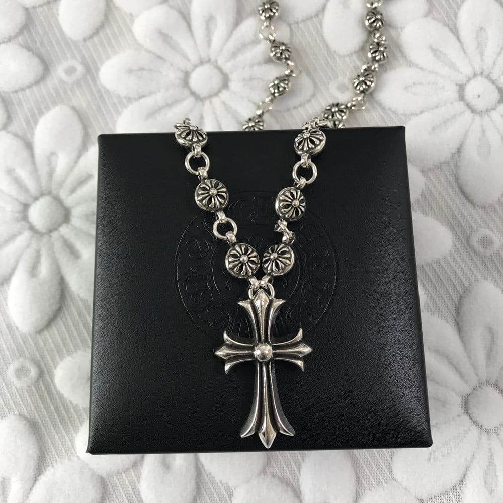 CHROME HEARTS クロスネックレス シルバー925