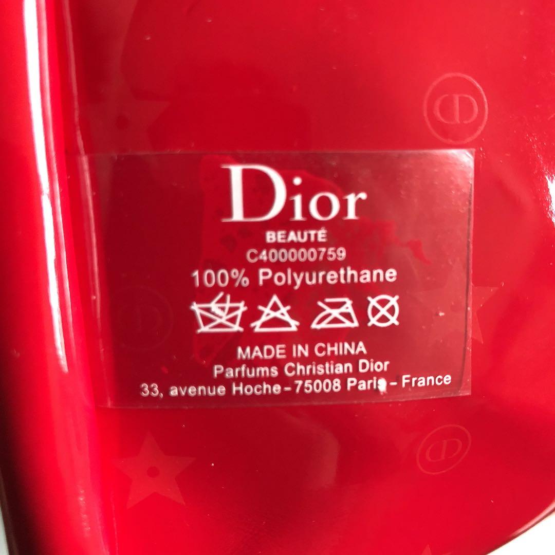ディオール　ノベルティ　ポーチ　レッド　新品未使用正規品
