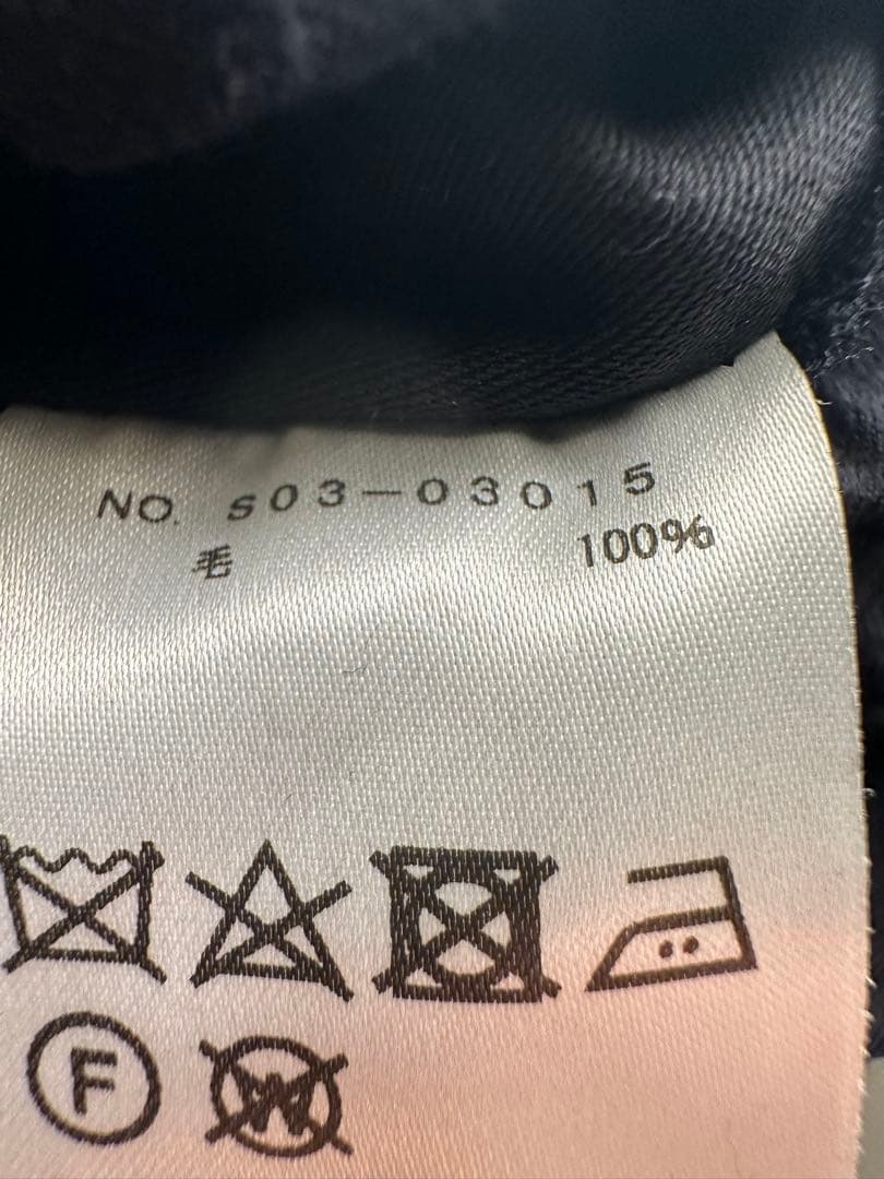 【極美品】COMOLI ウールフラノ ドローストリングパンツ 1