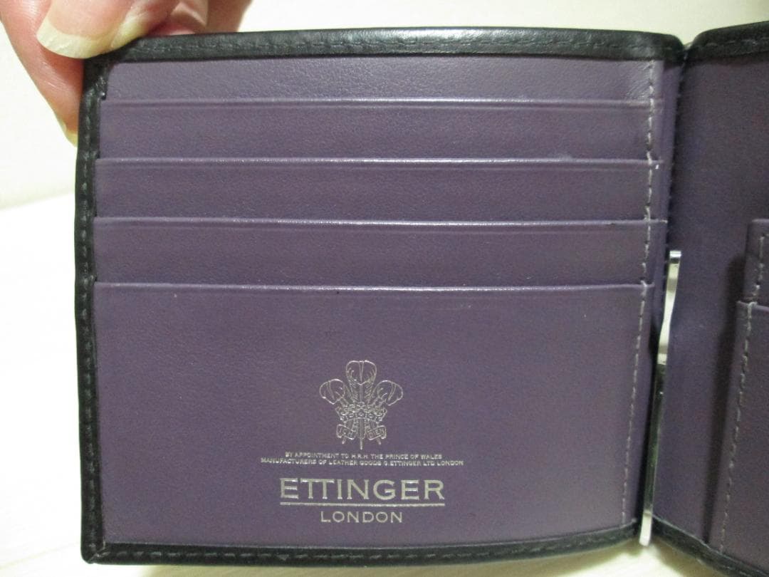 task様 ETTINGER マネークリップ パープル エッティンガー 紫