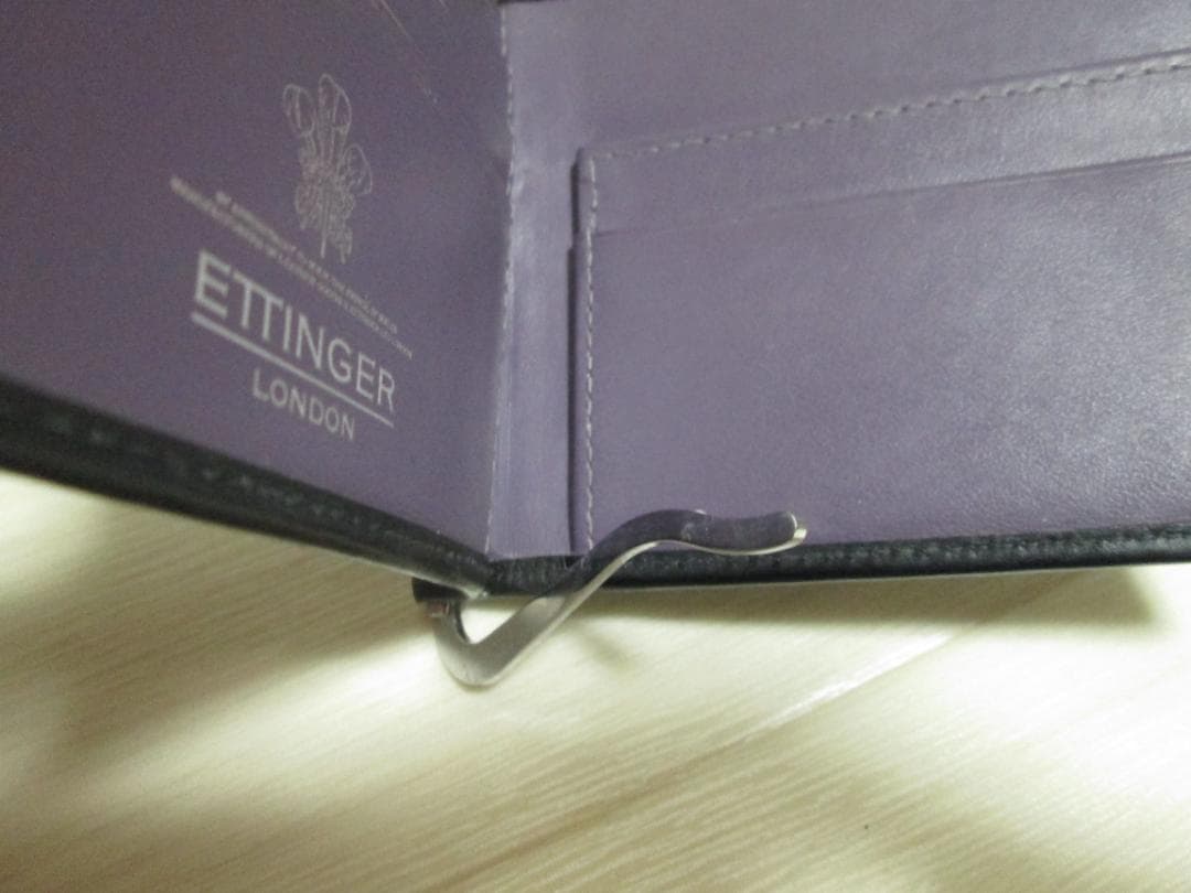 task様 ETTINGER マネークリップ パープル エッティンガー 紫