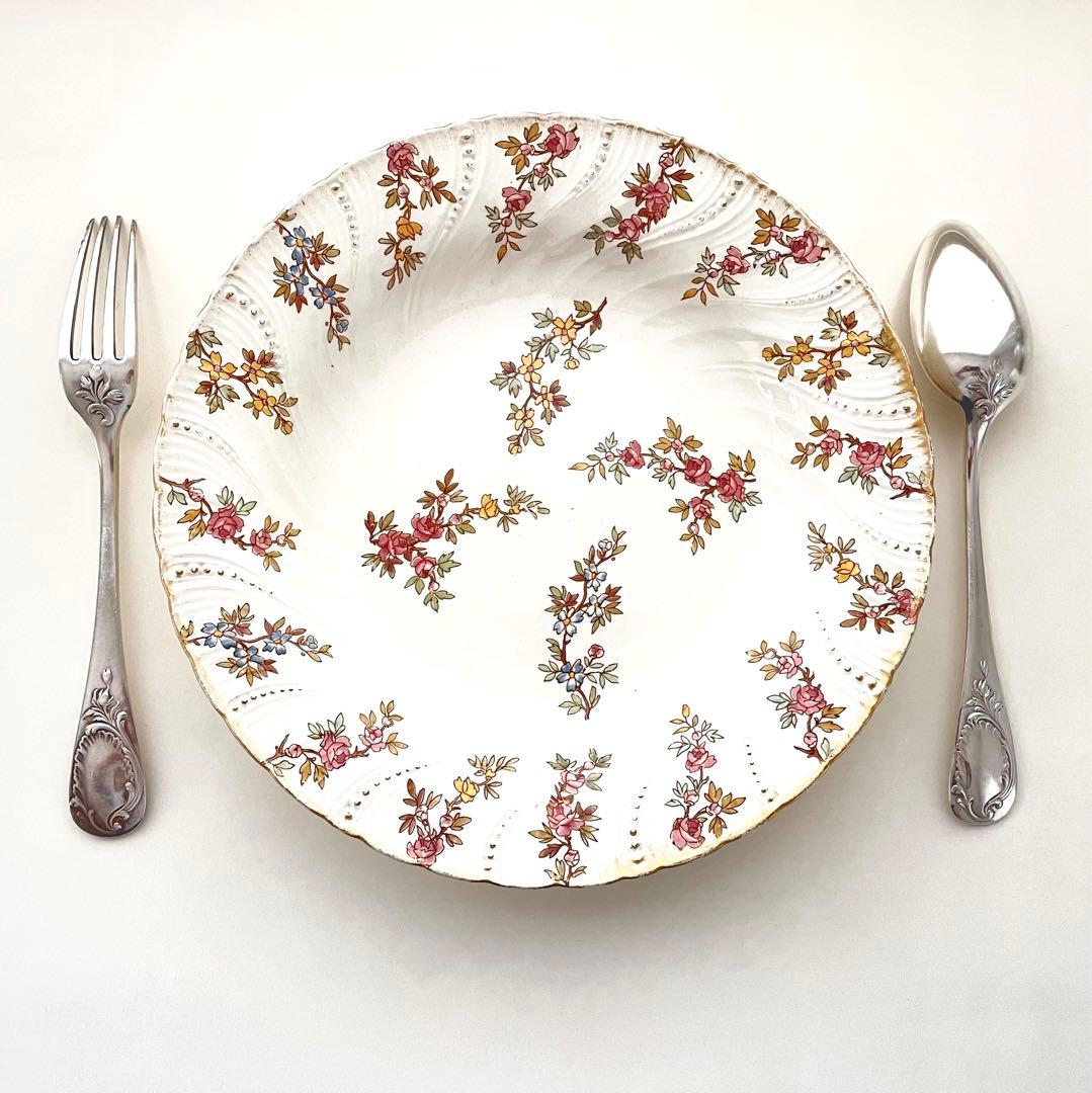 フランスアンティーク クリストフル テーブルフォーク&スプーン セット