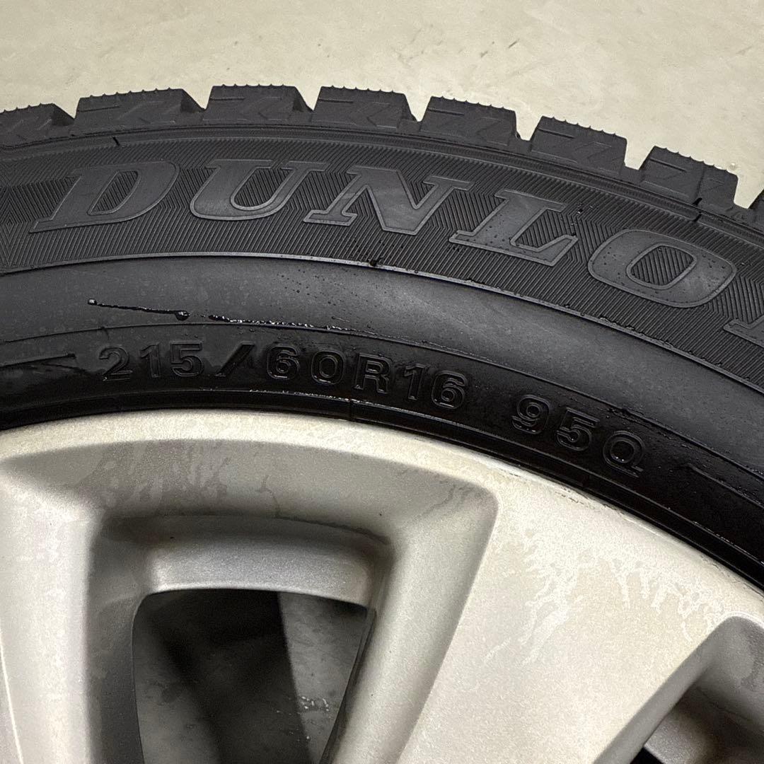 ① 215/60R16 2023年製　HONDA純正モデューロホイール16インチ