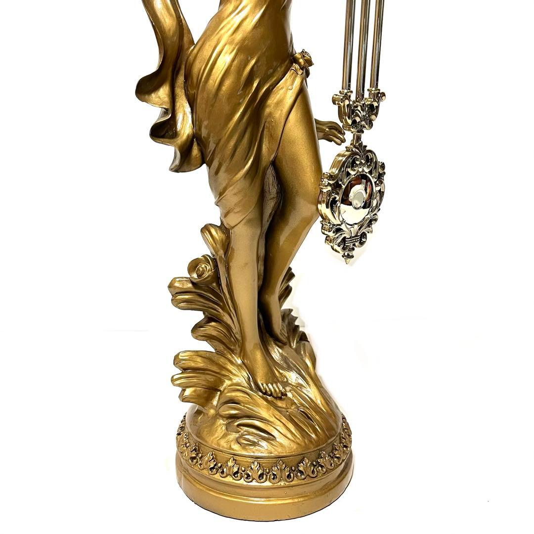 希少■新品■SEIKO■置き時計・振り子時計・女神・ヴィーナス・ブロンズ・レトロ