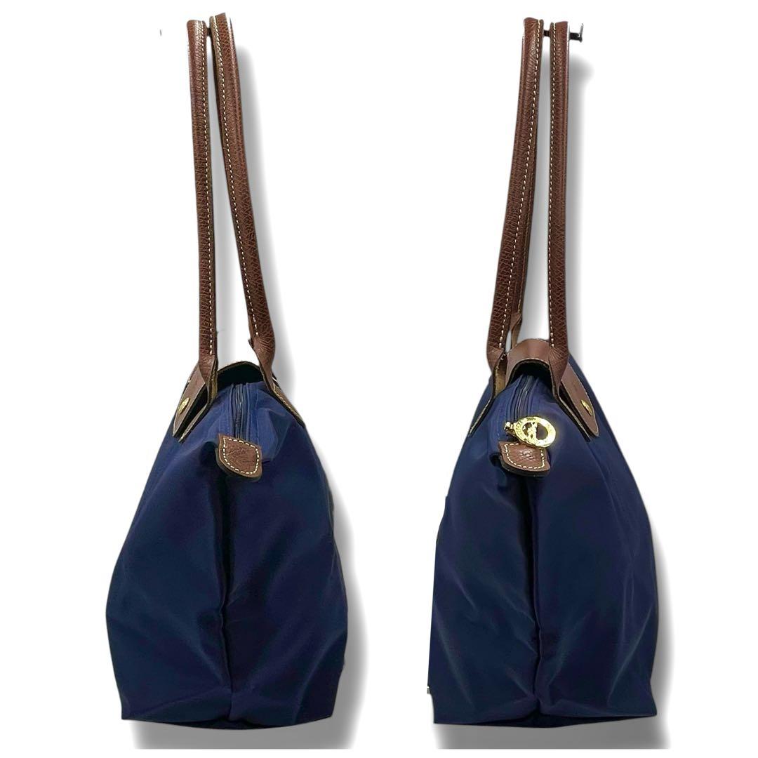 ★彡様 LongChamp ロンシャン トートバッグ プリアージュ ネイビー