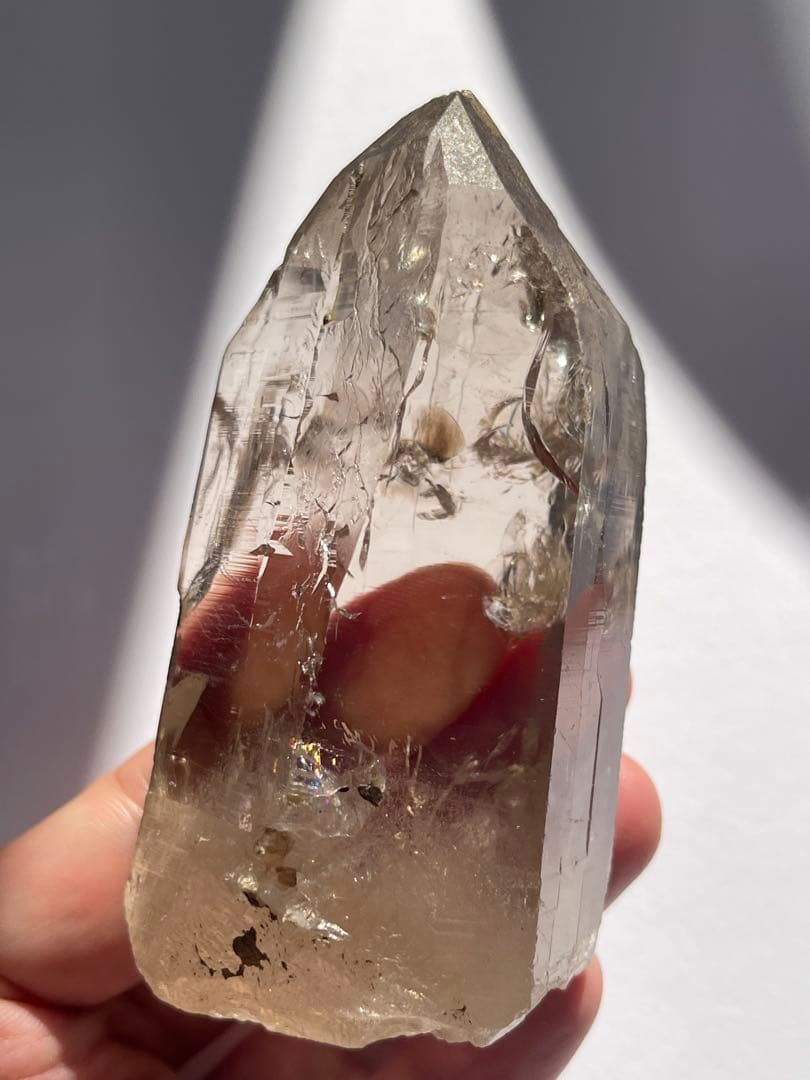 ガウリシャンカール　スモーキークォーツ　水晶