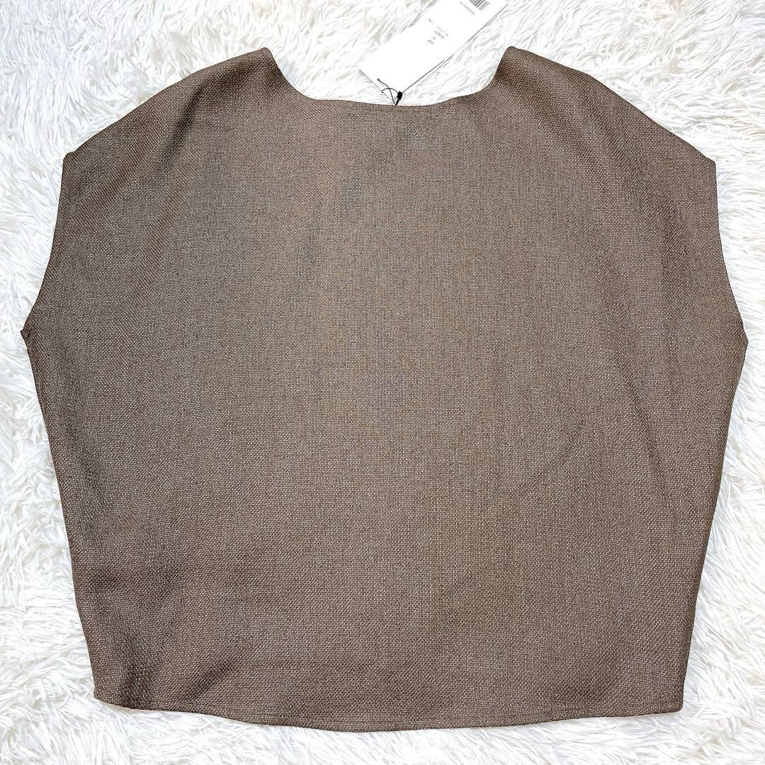 【新品未使用品】現行品 ソージュ リネーラショートスリーブコクーンブラウス M