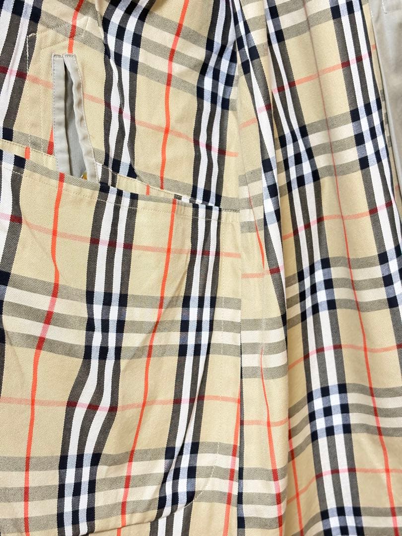 【BURBERRY 】メンズ バーバリー ベージュ トレンチコート