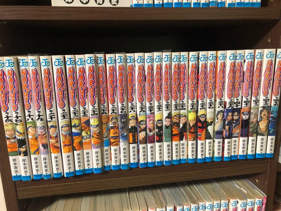ナルト　NARUTO　全72巻＋外伝、映画特典　全巻セット　赤ペン跡