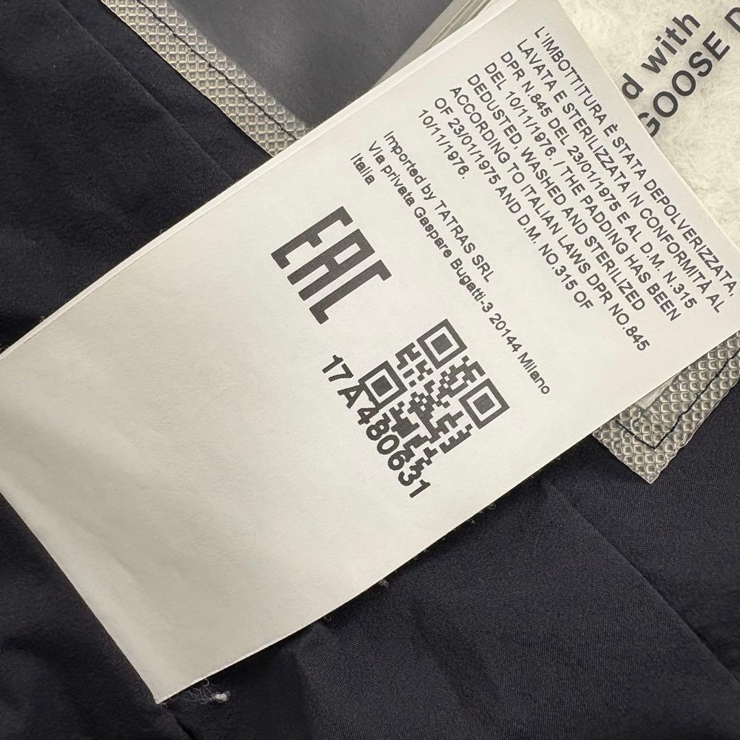 人気モデル TATRAS VERENA ダウンジャケット ブラック 02 M