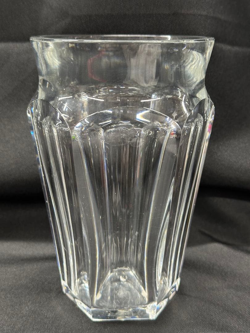 【USED】Baccarat バカラ　花瓶　VASE ベース　17cm ネリー?