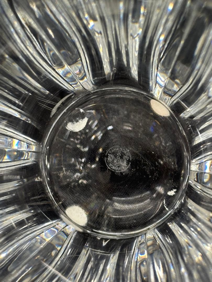 【USED】Baccarat バカラ　花瓶　VASE ベース　17cm ネリー?