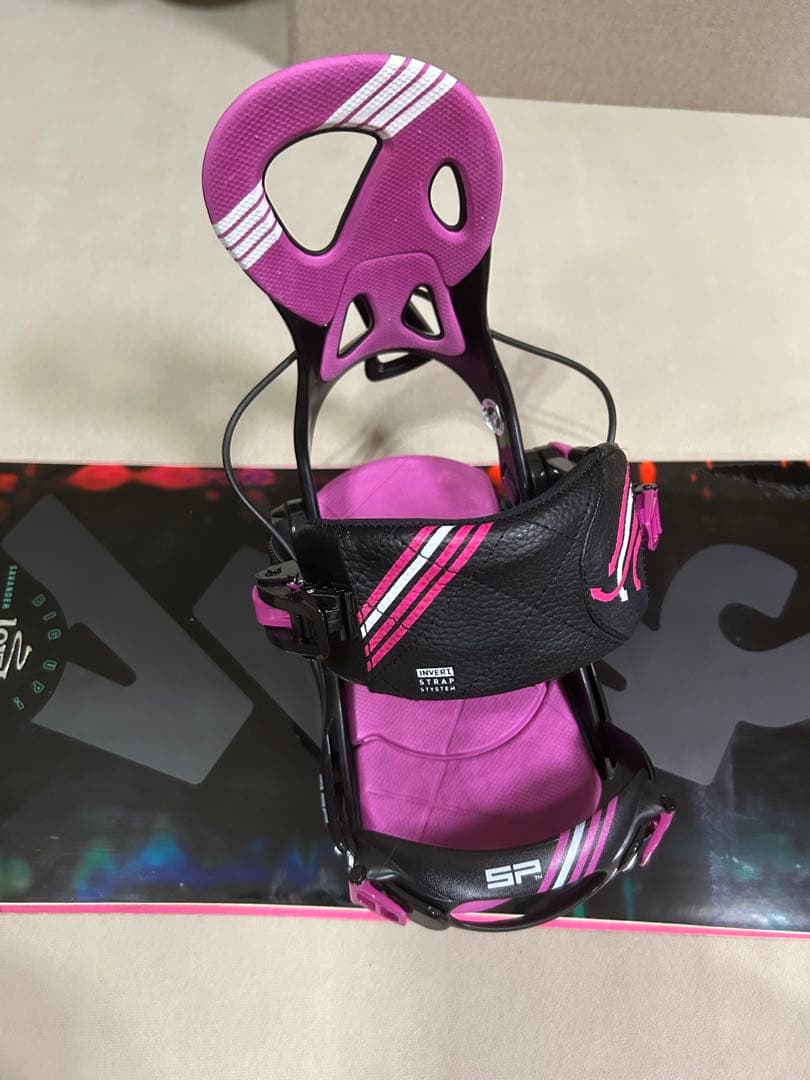 スノーボード3点セットSAVANDER 138 × SPビンディング　ケース付き