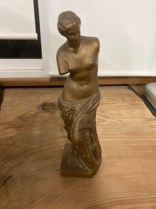 ミロのヴィーナス　クレイモデル　金銅色