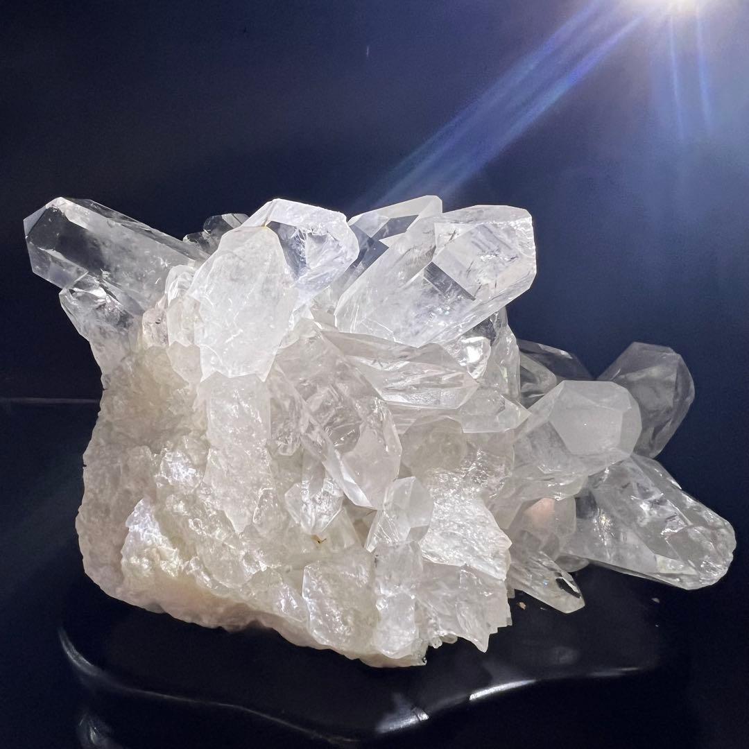 ✳️美しい照り、輝きを放つ‼️存在際立つ水晶✨SS級 水晶クラスター 天然石 原石