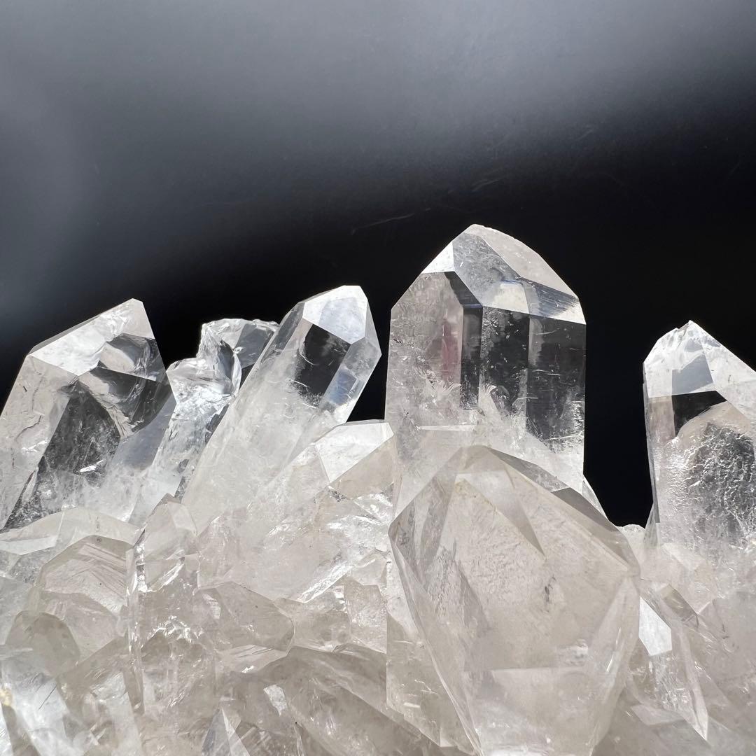 ✳️美しい照り、輝きを放つ‼️存在際立つ水晶✨SS級 水晶クラスター 天然石 原石