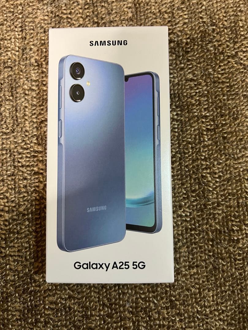 す*読様 新品未開封品 Galaxy A25 5G 64GB ライトブルー si