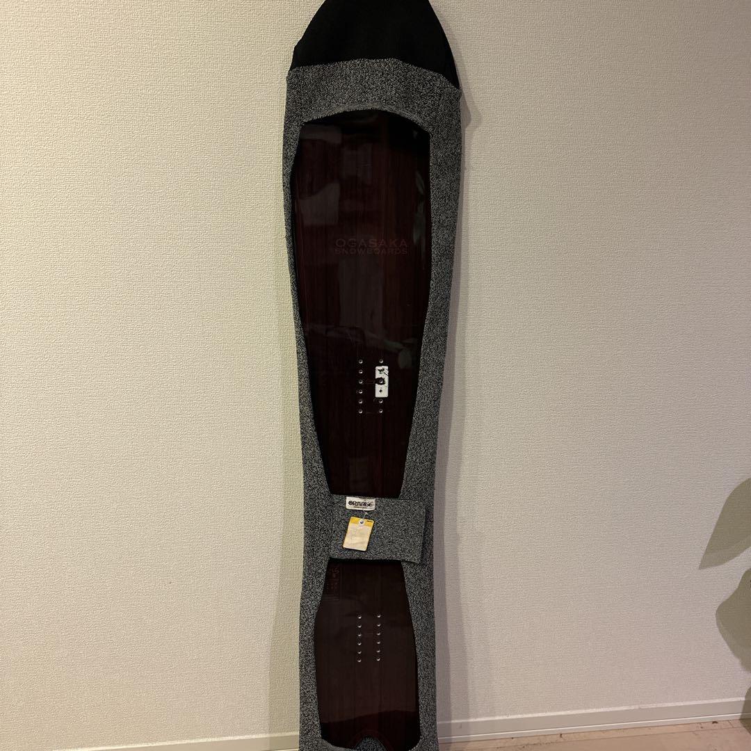OGASAKA オガサカ　パウダーボード　スノーボード　板　ソールカバー付き
