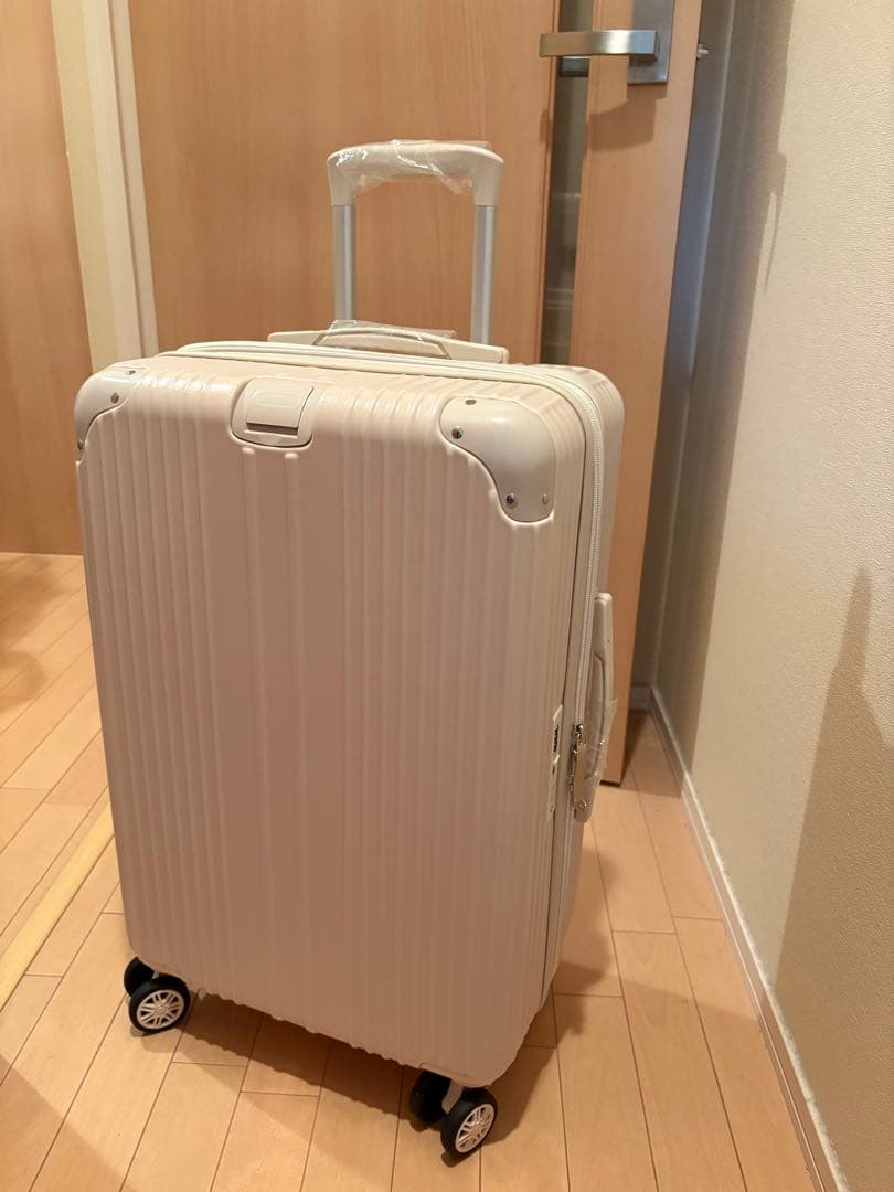 スーツケース Mサイズ ストッパー付き 拡張機能 超静音