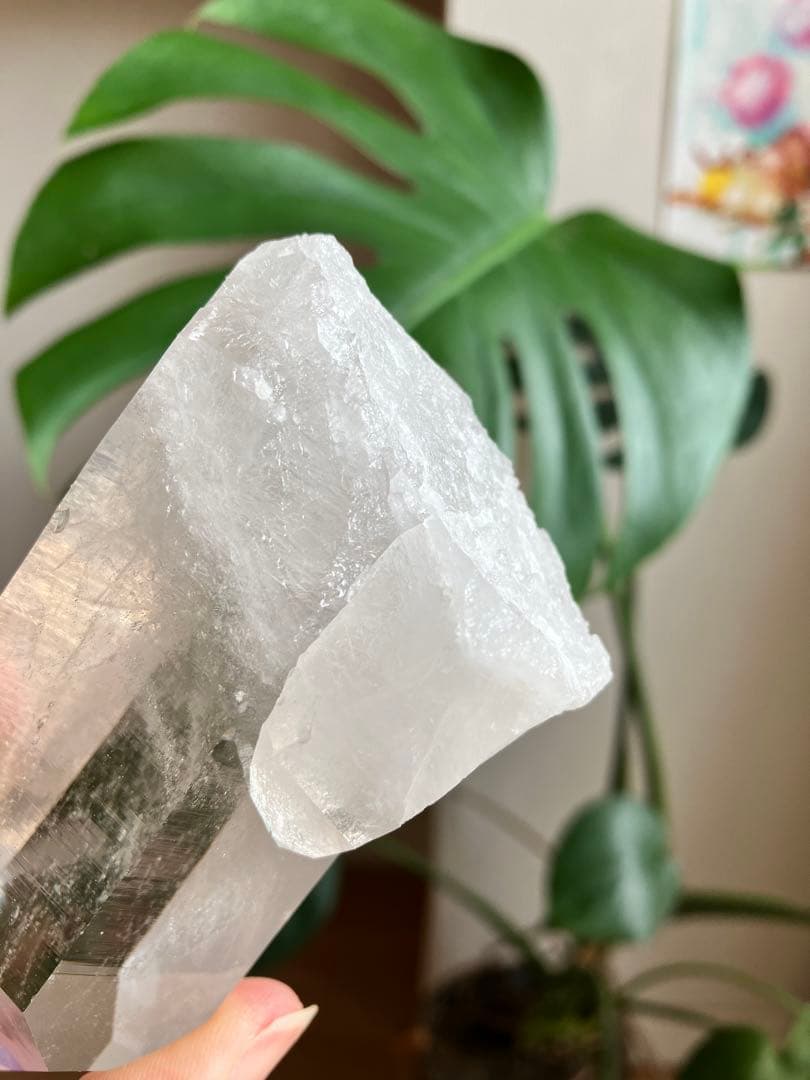 【高品質！】アーカンソー水晶 BIGポイント くっきり△