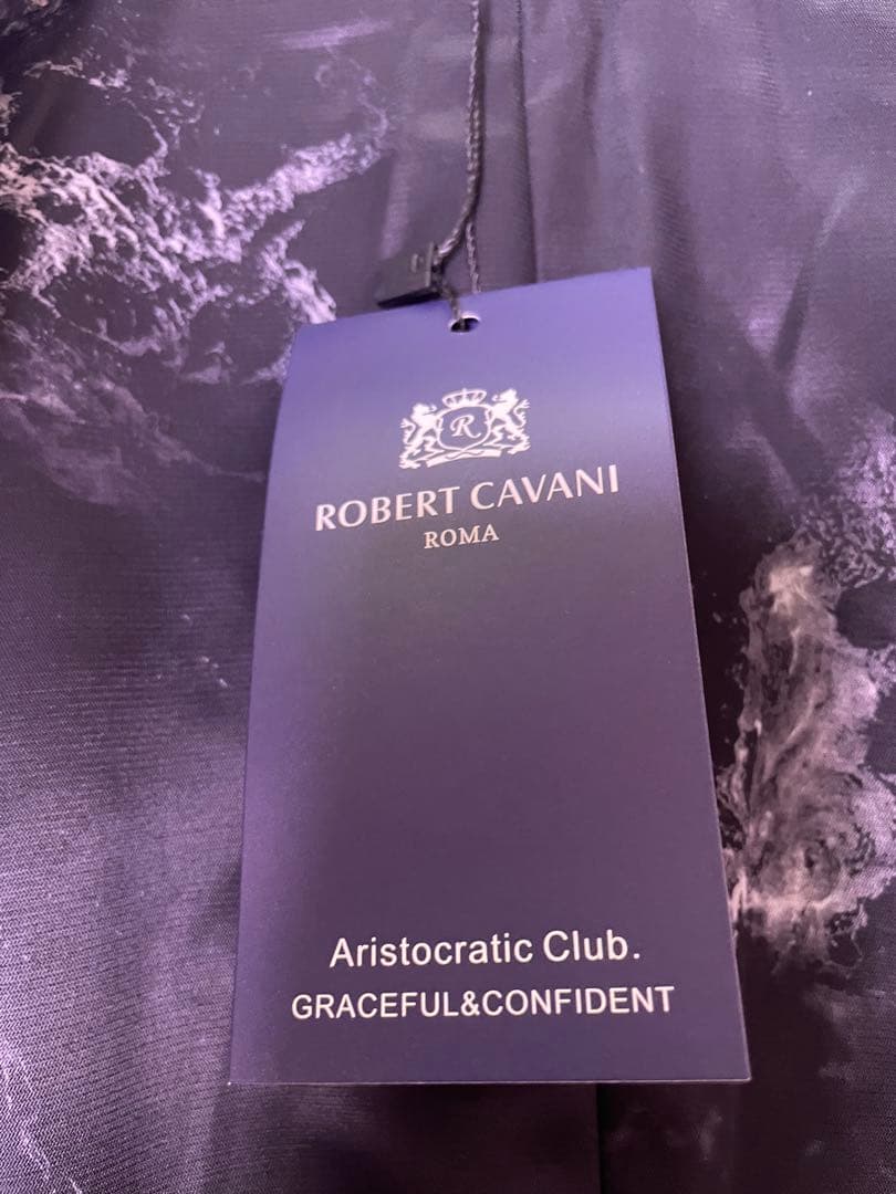 【新品•未使用】100%カシミアロベルトカバーニ ダークネイビーチェスターコート