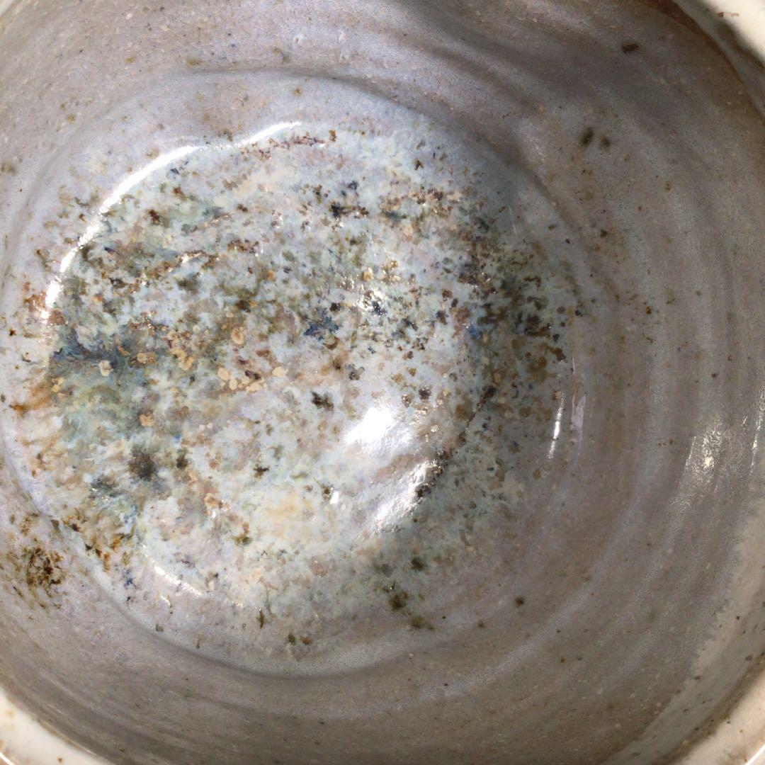 Ｐ６５７　水指　『萩焼』『吉田仙萩造』『平水指』　共箱　茶道具