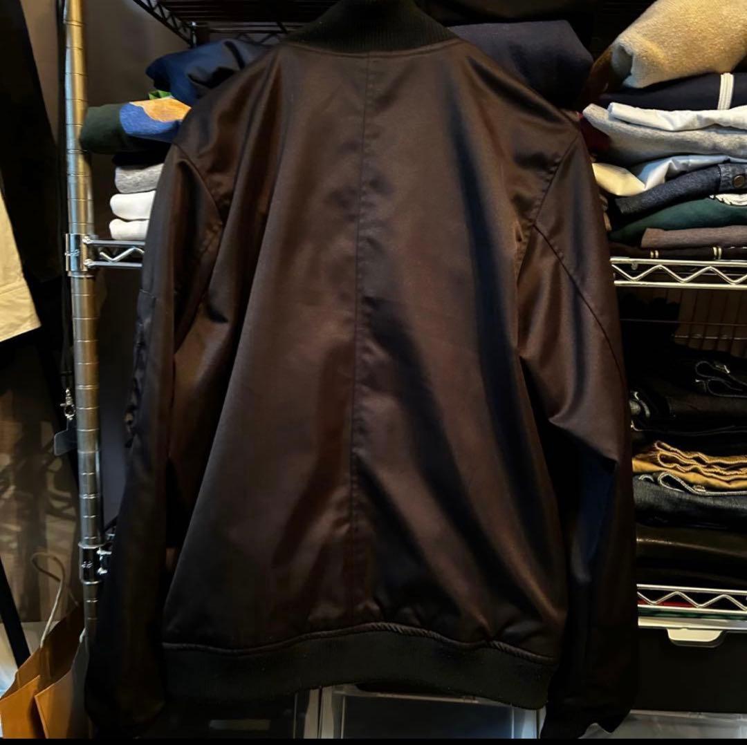 ジャックローズ　スカジャン　リバーシブル　メンズLサイズ　ブルー✖️ホワイト