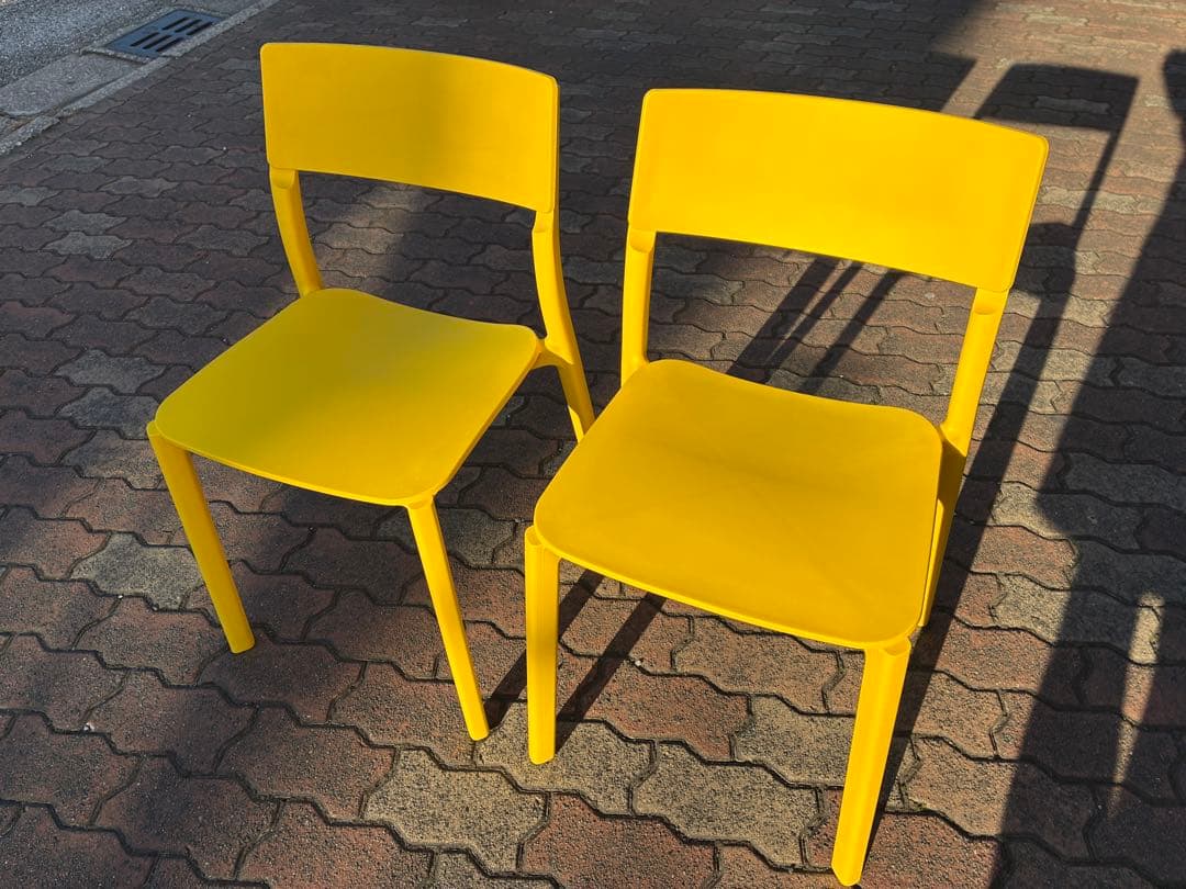 イケア（IKEA）ヤニンゲ（JANINGE）チェア 2脚セット B