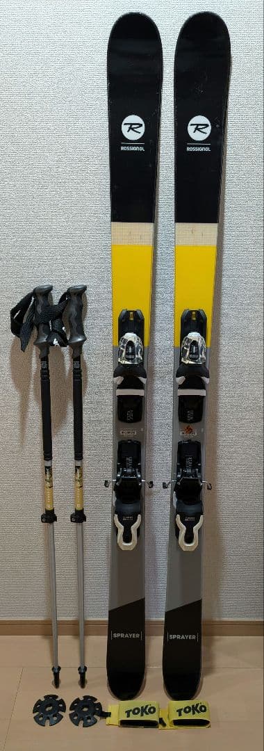 M*6様 ロシニョール　フリースタイルスキー158cm　ストックセット