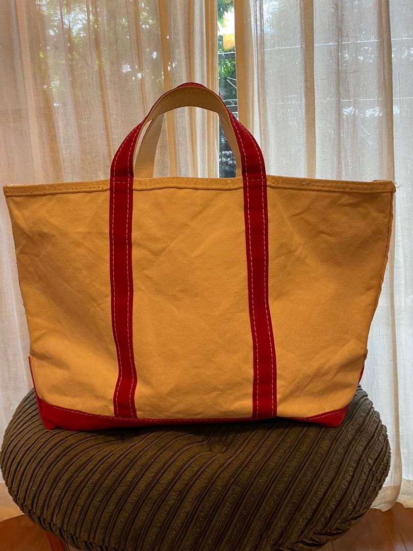 赤Zip XL 80s L.L.Bean BOTE&TOTE ガイドステッチ2本