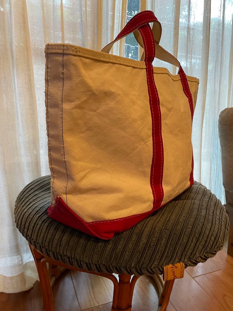 赤Zip XL 80s L.L.Bean BOTE&TOTE ガイドステッチ2本