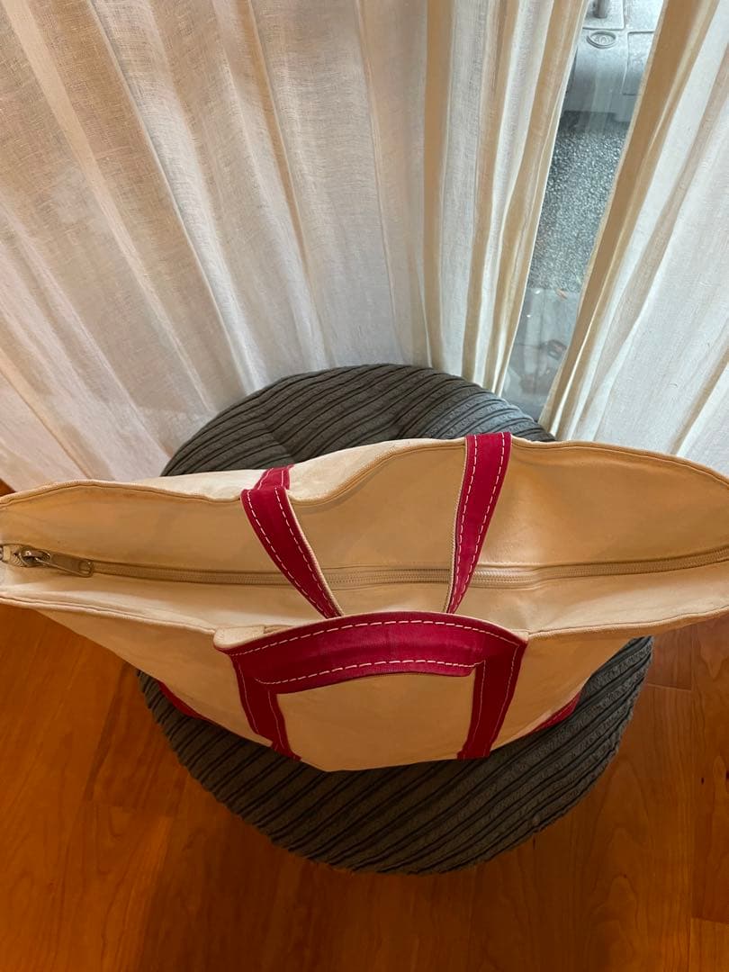 赤Zip XL 80s L.L.Bean BOTE&TOTE ガイドステッチ2本