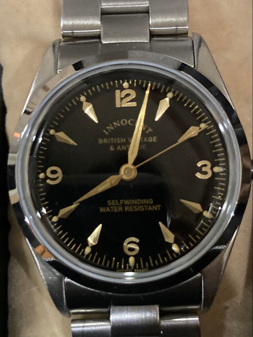 イノセントアンティークスBlack Beauty /VAGUE自動巻き腕時計