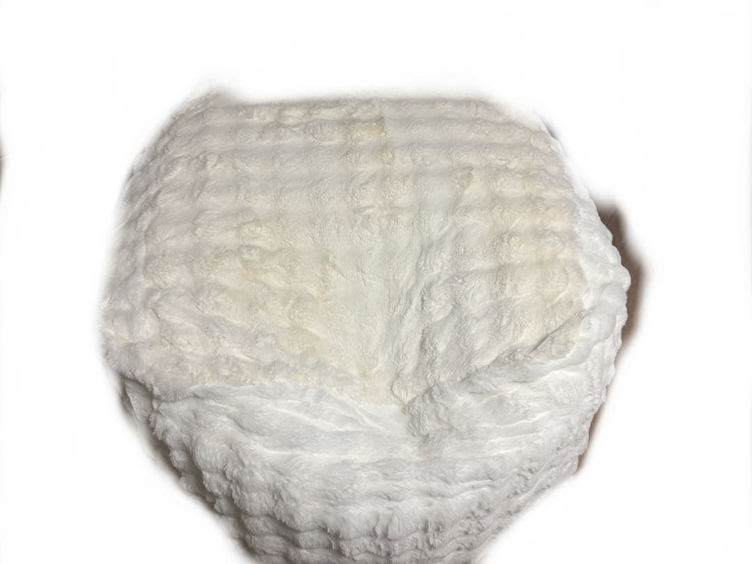 クッションソファ ホワイト約90cm