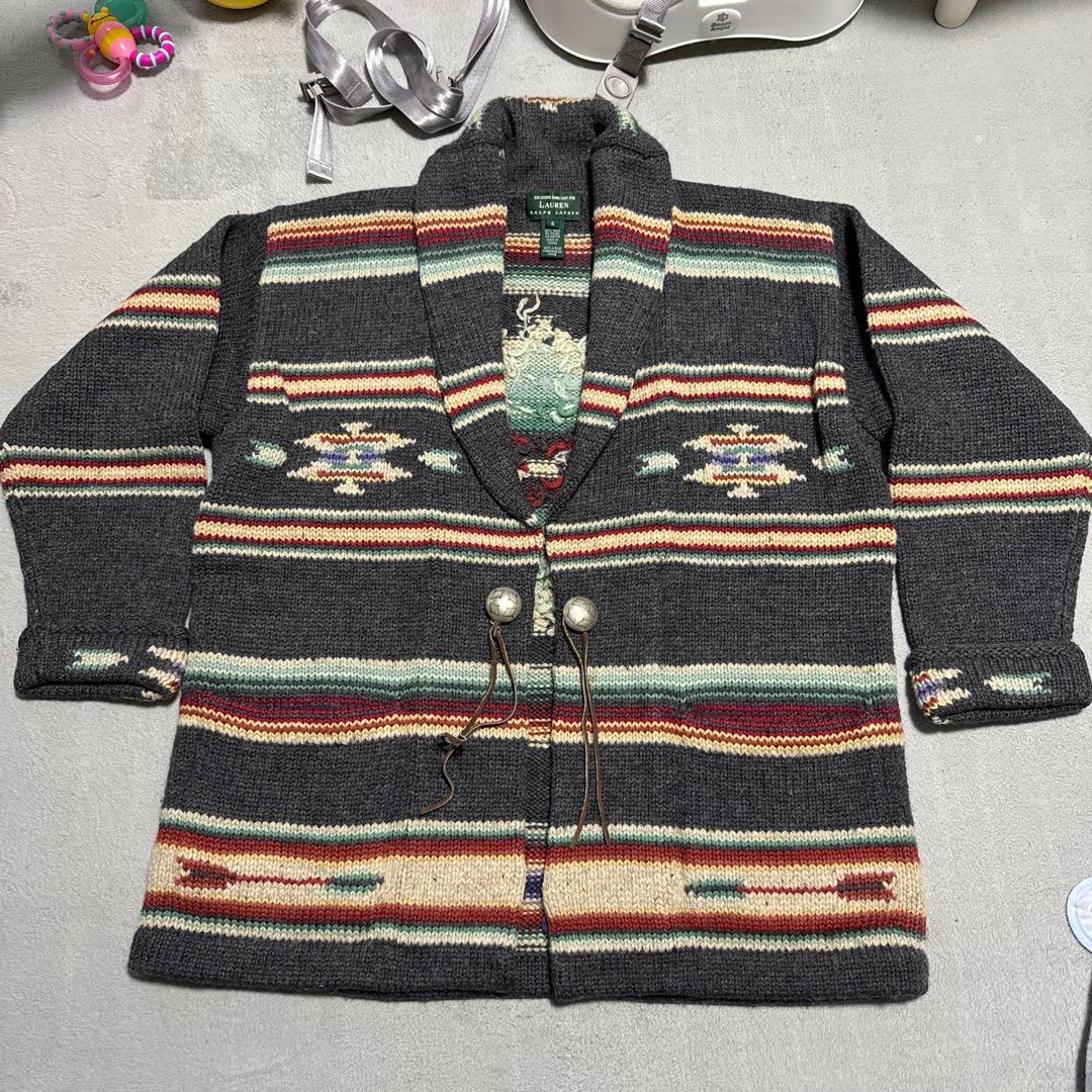 ラルフローレン　ネイティブカーディガン