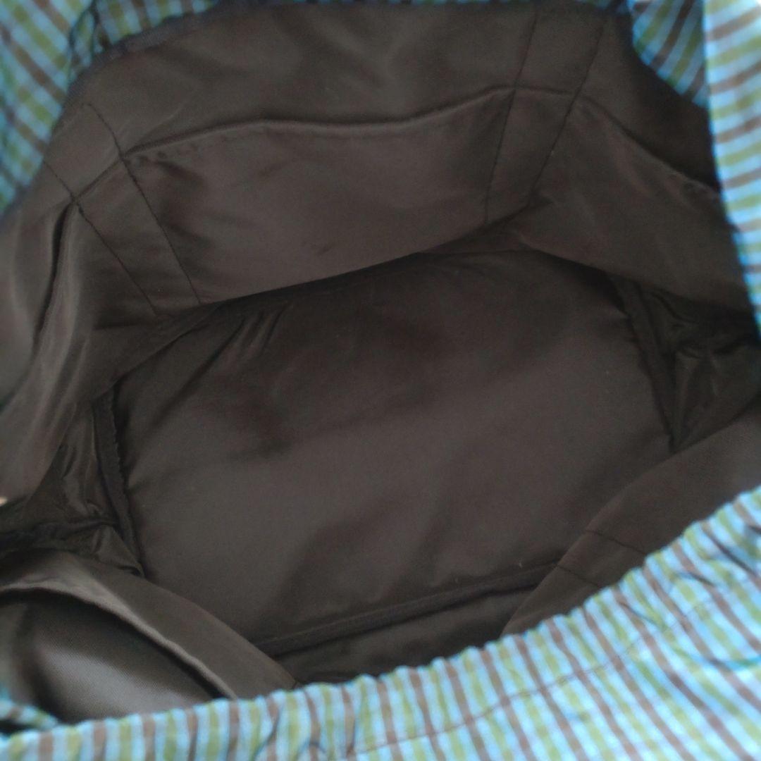 ファミリア　マザーズバッグ　青