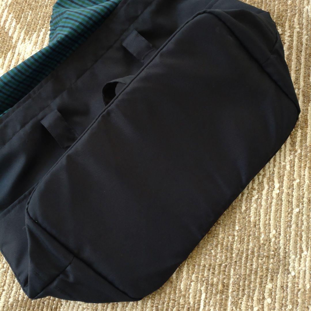 ファミリア　マザーズバッグ　青